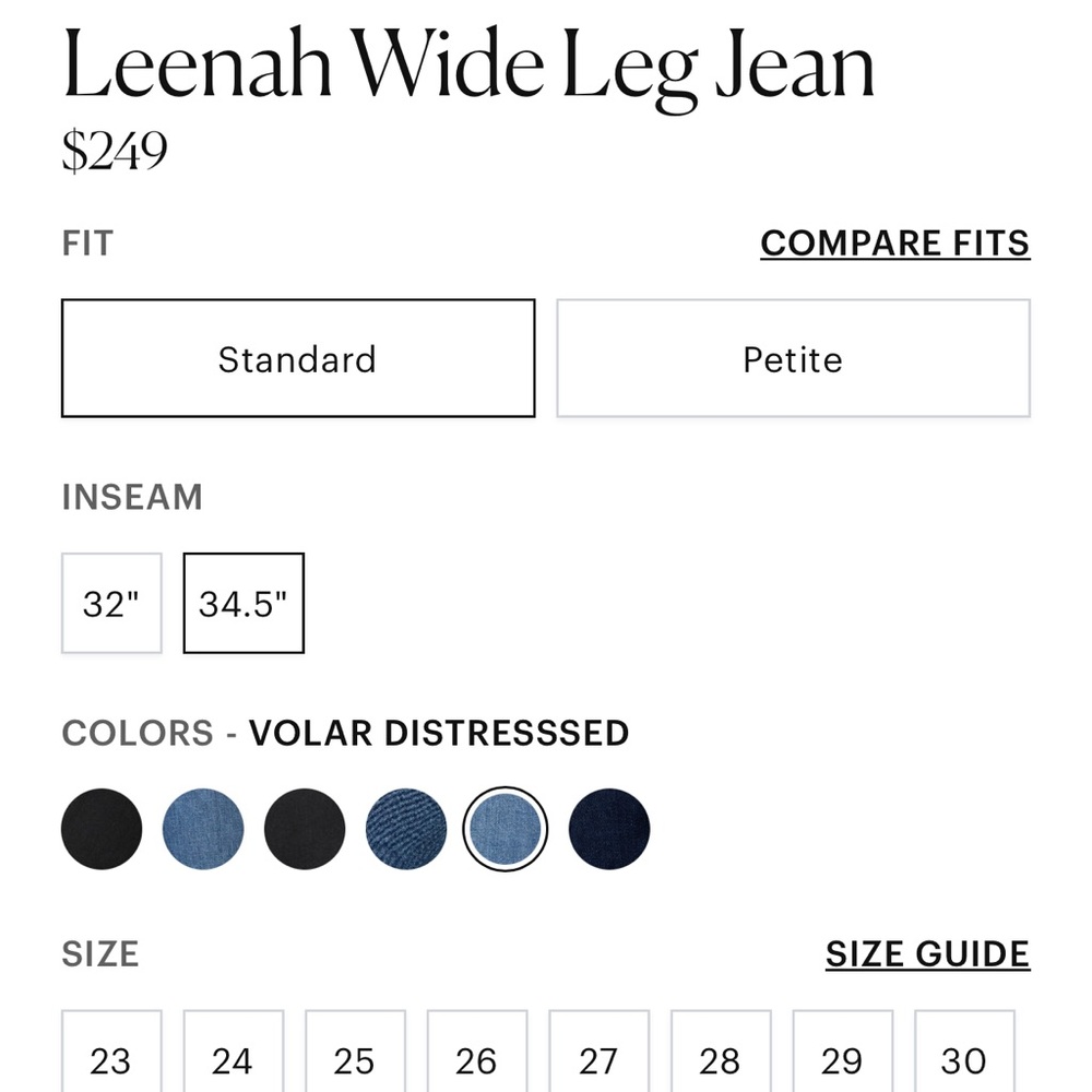 PAIGE Leenah in Light Wash size 28 - PAIGE Light wash wide leg jeans Del Mar - Picture 11 of 13